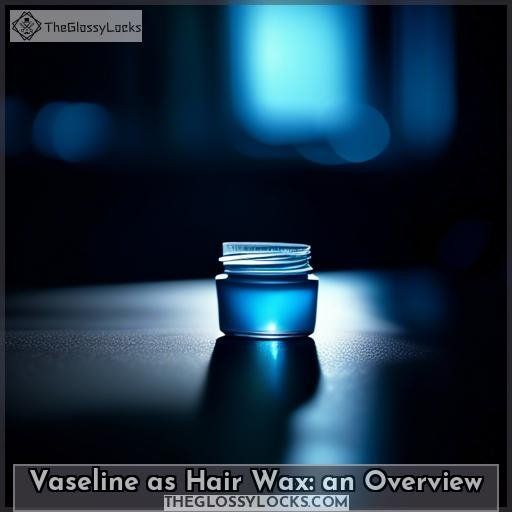 Vaseline as Hair Wax: an Overview
