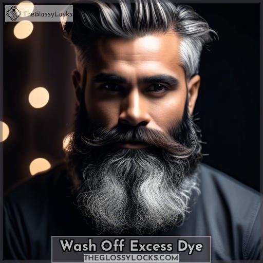 Wash Off Excess Dye