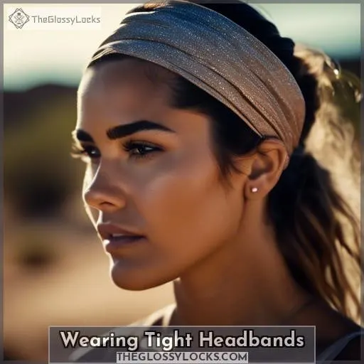 Wearing Tight Headbands