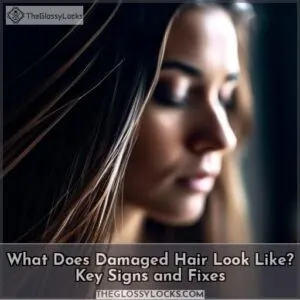 what does damaged hair look like