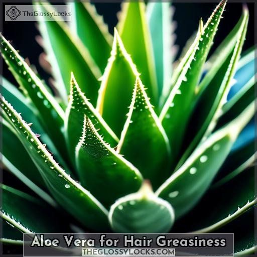 Aloe Vera for Hair Greasiness