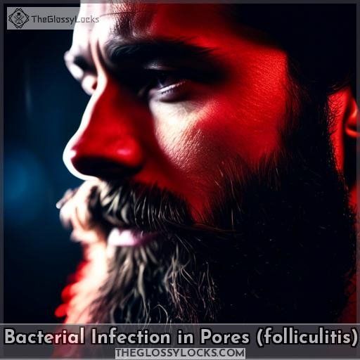 Bacterial Infection in Pores (folliculitis)