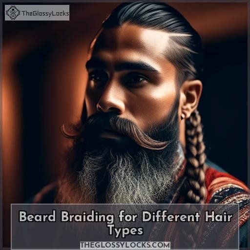 Beard Braiding for Different Hair Types