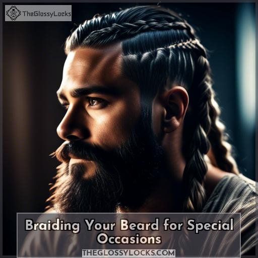 Braiding Your Beard for Special Occasions