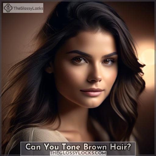 Can You Tone Brown Hair