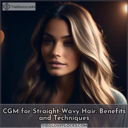 CGM for Straight-Wavy Hair: Benefits and Techniques