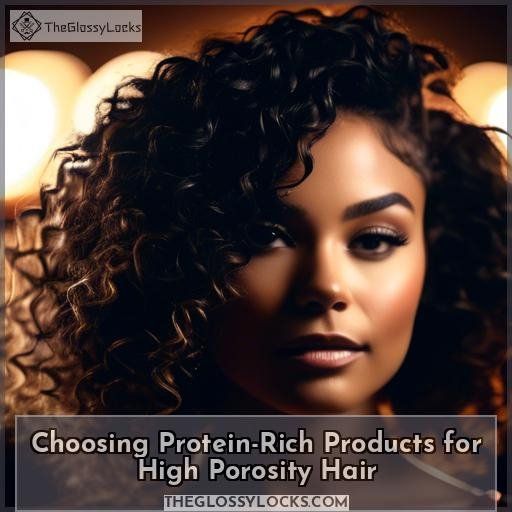 Choosing Protein-Rich Products for High Porosity Hair