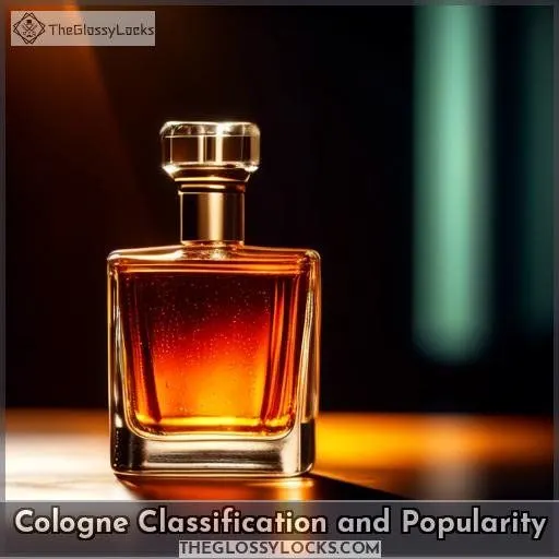 Cologne Classification and Popularity