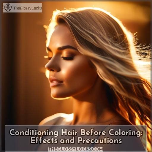 Conditioning Hair Before Coloring: Effects and Precautions