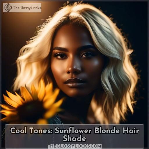 Cool Tones: Sunflower Blonde Hair Shade