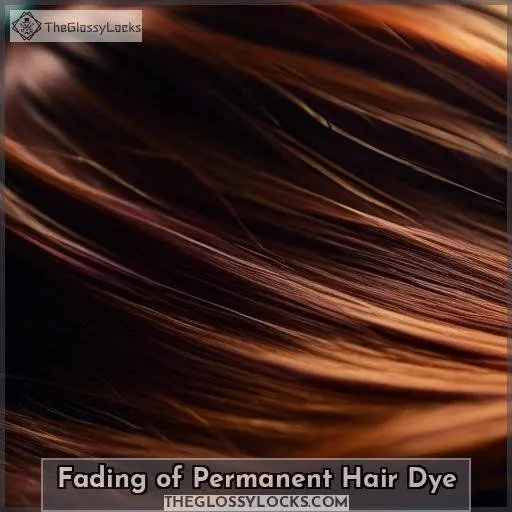 Fading of Permanent Hair Dye