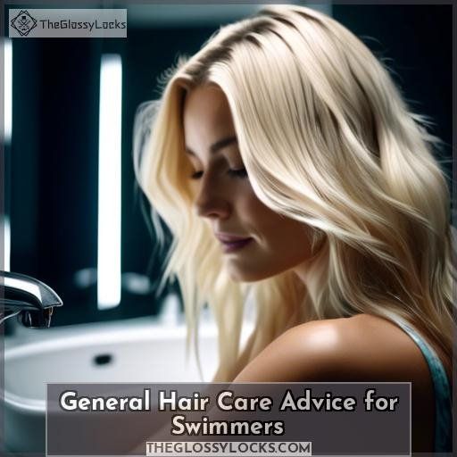 General Hair Care Advice for Swimmers
