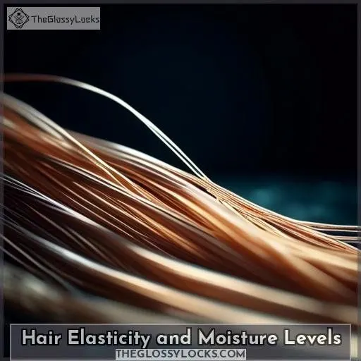 Hair Elasticity and Moisture Levels