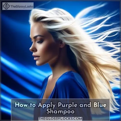 How to Apply Purple and Blue Shampoo