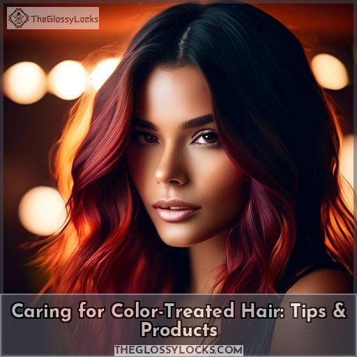 how to care for color treated hair