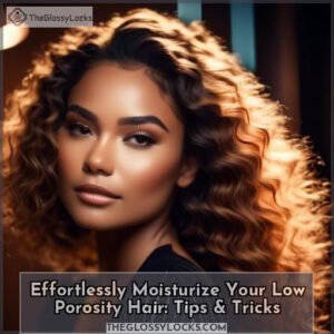 how to moisturize low porosity hair