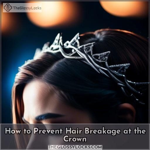 How to Prevent Hair Breakage at the Crown