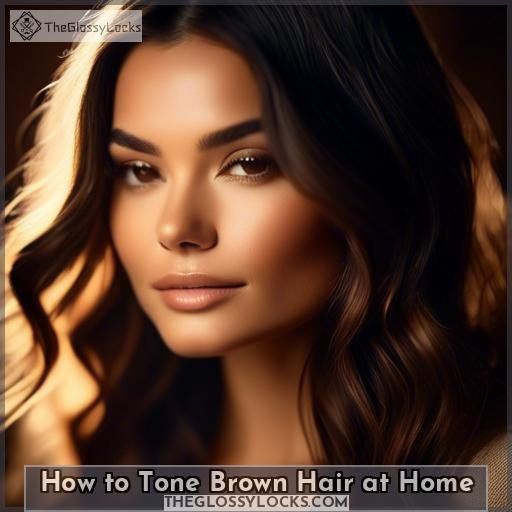 How to Tone Brown Hair at Home