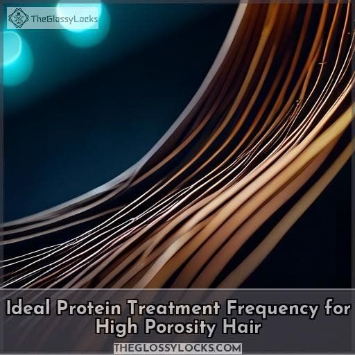 Ideal Protein Treatment Frequency for High Porosity Hair