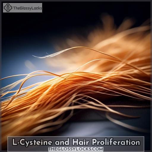 L-Cysteine and Hair Proliferation L-Cysteine and Hair Proliferation