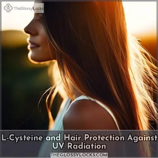 L-Cysteine and Hair Protection Against UV Radiation