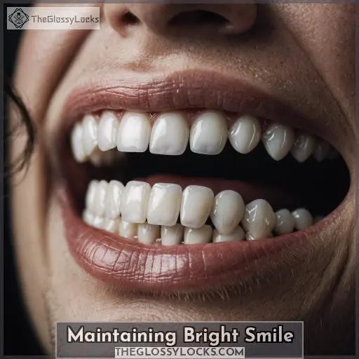 Maintaining Bright Smile