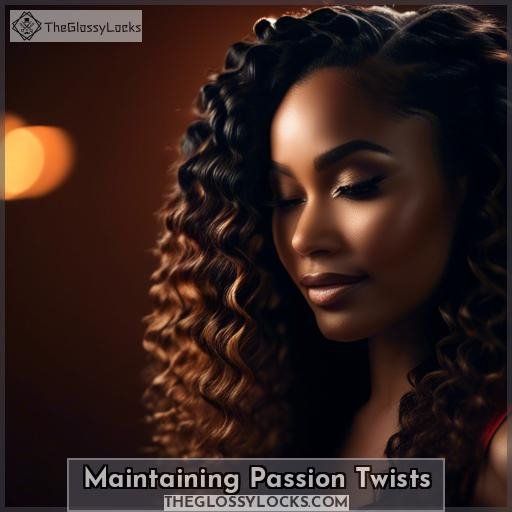 Maintaining Passion Twists