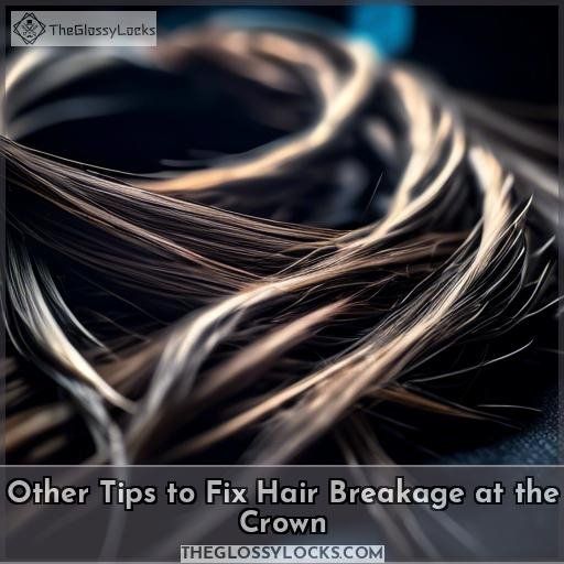 Other Tips to Fix Hair Breakage at the Crown