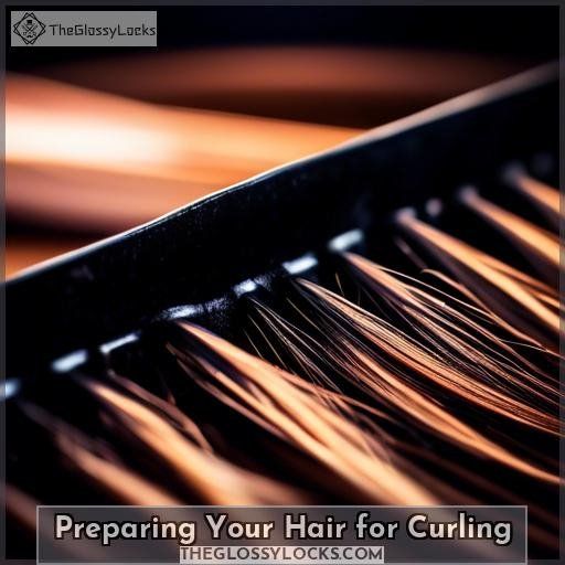 Preparing Your Hair for Curling Preparing Your Hair for Curling