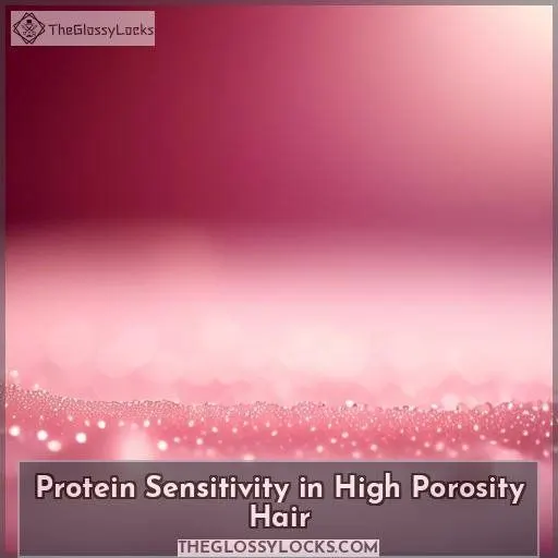 Protein Sensitivity in High Porosity Hair