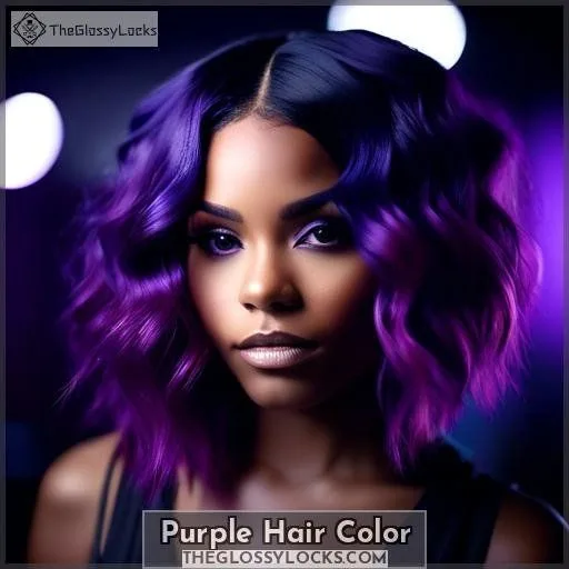 Purple Hair Color