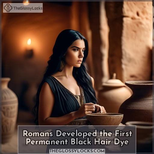 Romans Developed the First Permanent Black Hair Dye