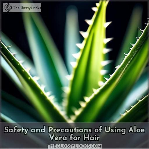 Safety and Precautions of Using Aloe Vera for Hair