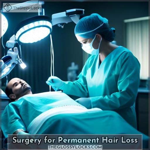 Surgery for Permanent Hair Loss