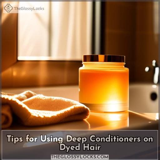 Tips for Using Deep Conditioners on Dyed Hair