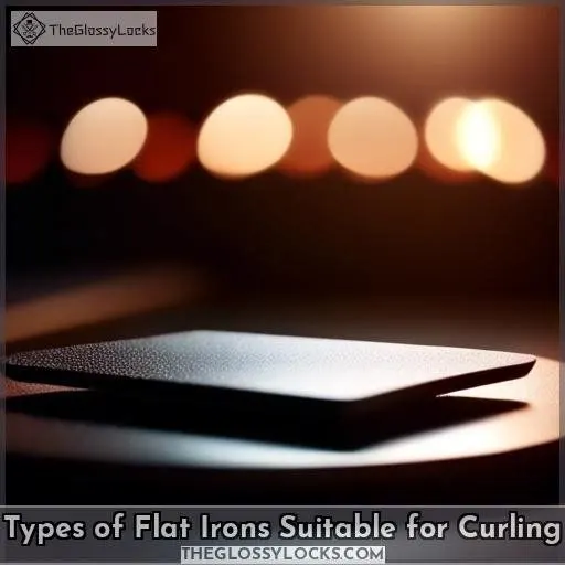 Types of Flat Irons Suitable for Curling