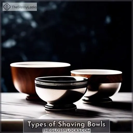 Types of Shaving Bowls