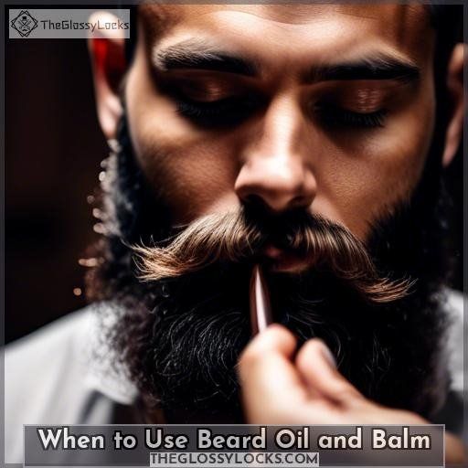 When to Use Beard Oil and Balm