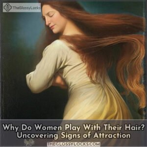 why do women play with their hair