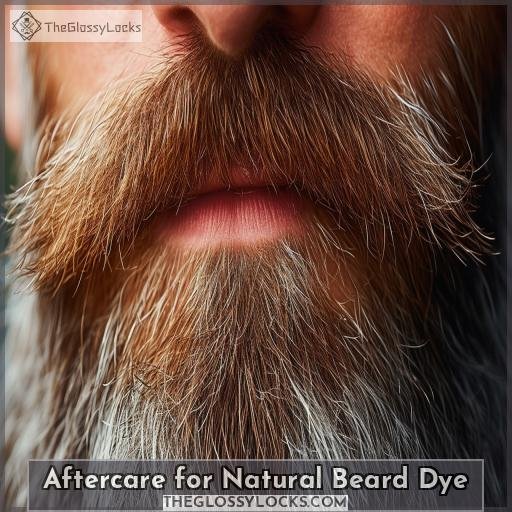Aftercare for Natural Beard Dye