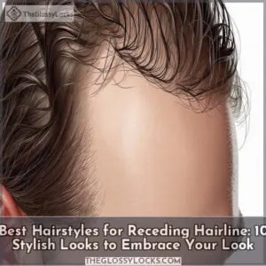 best hairstyles for receding hairline