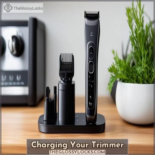 Charging Your Trimmer