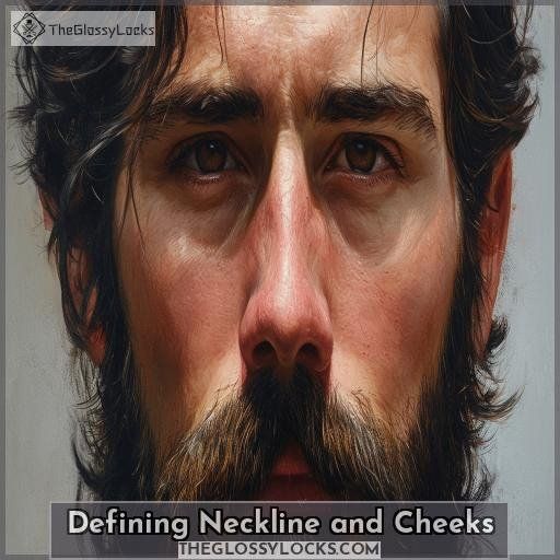 Defining Neckline and Cheeks