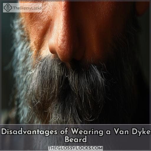 Disadvantages of Wearing a Van Dyke Beard