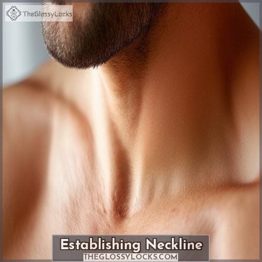 Establishing Neckline
