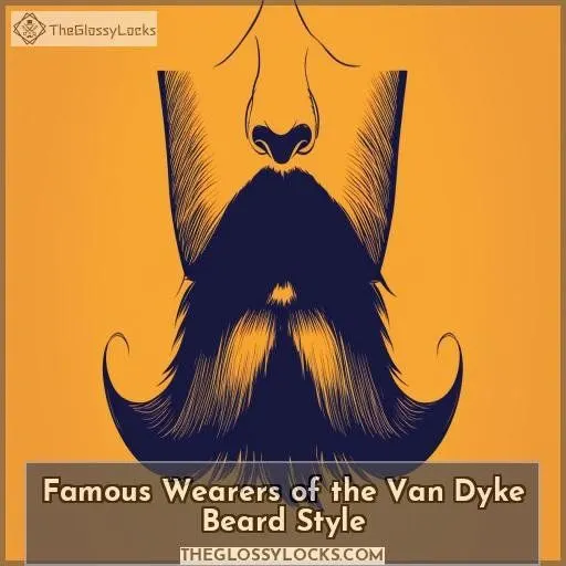 Famous Wearers of the Van Dyke Beard Style