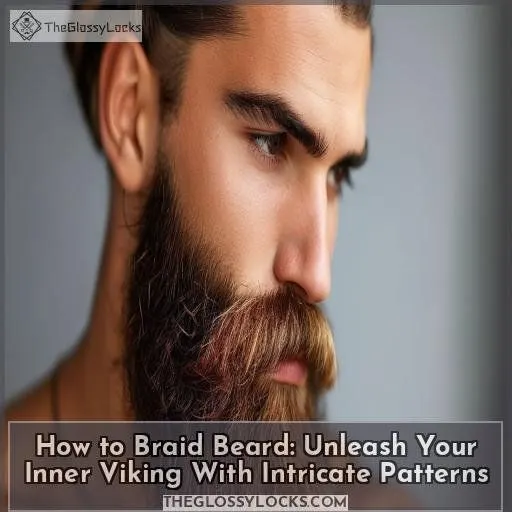 how to braid beard