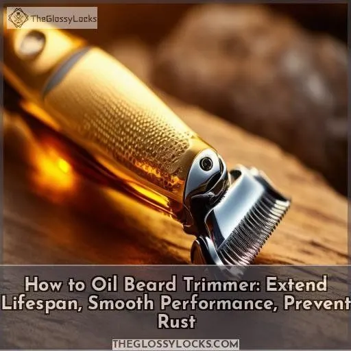 how to oil beard trimmer