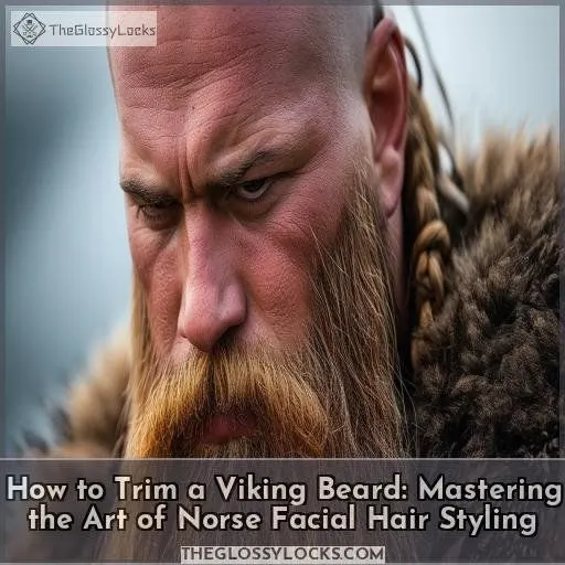 how to trim a viking beard