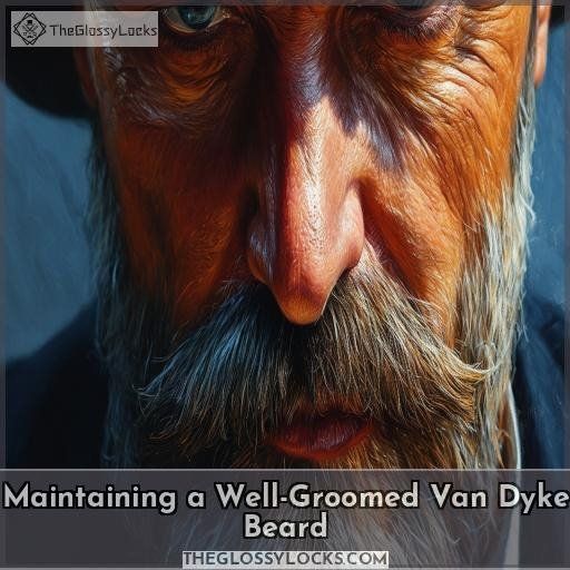 Maintaining a Well-Groomed Van Dyke Beard